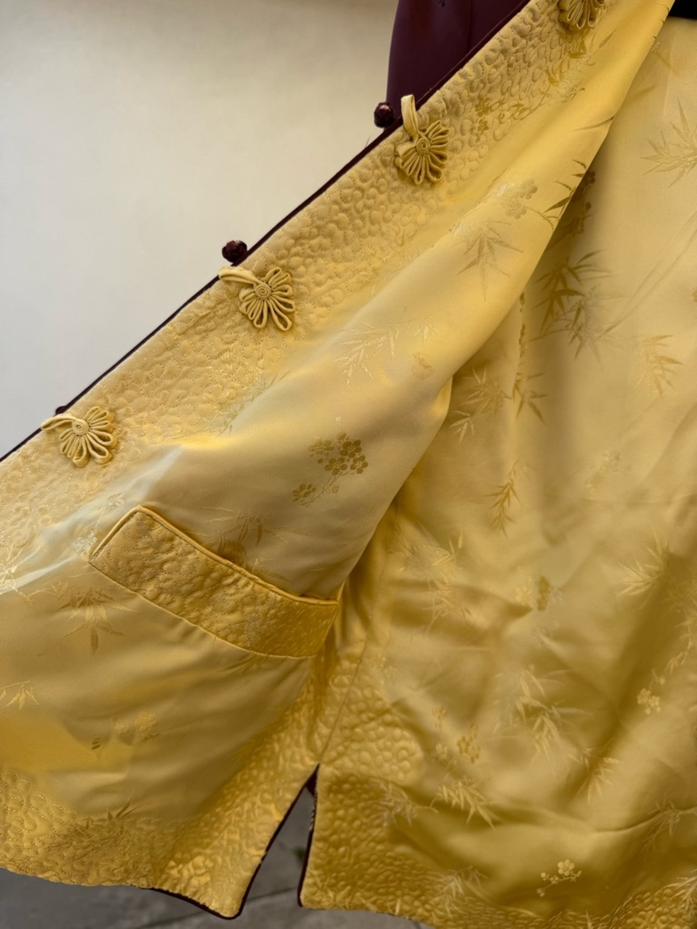 Mandarin jacket silk peony brand - Picture 6 of 9